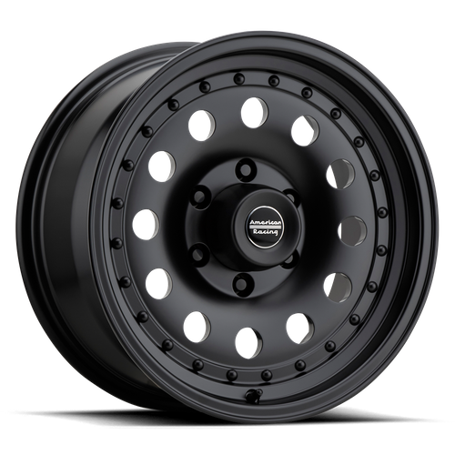 American Racing AR62 OUTLAW II 15X10 5X5.5 S-BLK -38MM