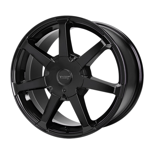 American Racing AR930 16X7 5X4.25/4.5 GLOSS BLACK 40MM