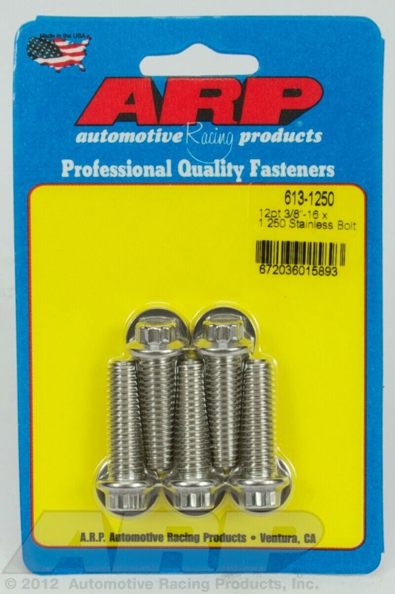 12 PT 3/8-16X1.250   PK/5