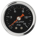 Autogage PSI Blk DIAL1.5'