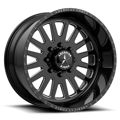 American Force ATOM SS 26X16 6X5.5 -101 BLACK