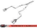 Awe Track Edition Exhaust - Chrome