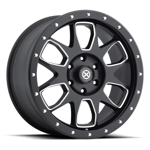 ATX Series AX196 20X9 6X5.5 +45 100.5CB S-BLK/MILL