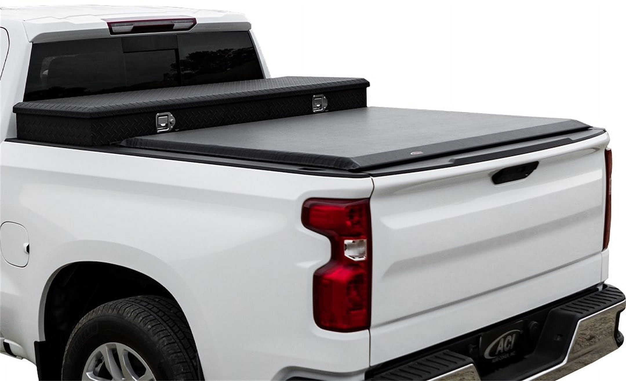 Access Covers 62419 Toolbox  Tonneau Cover Tonno Soft Rolling Fits select: 2020-2023 CHEVROLET SILVERADO, 2020-2023 GMC SIERRA