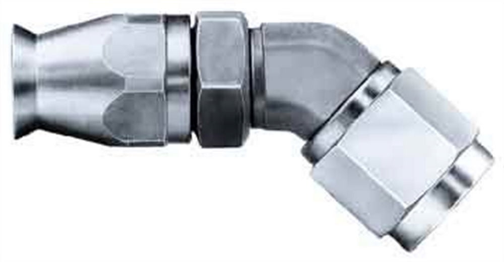 #4 45 SS Elbow Tfe
