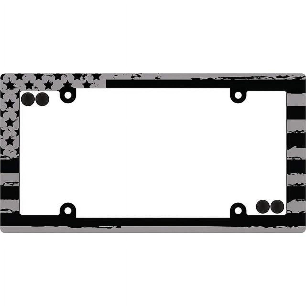 License Plate Frames  American Flag