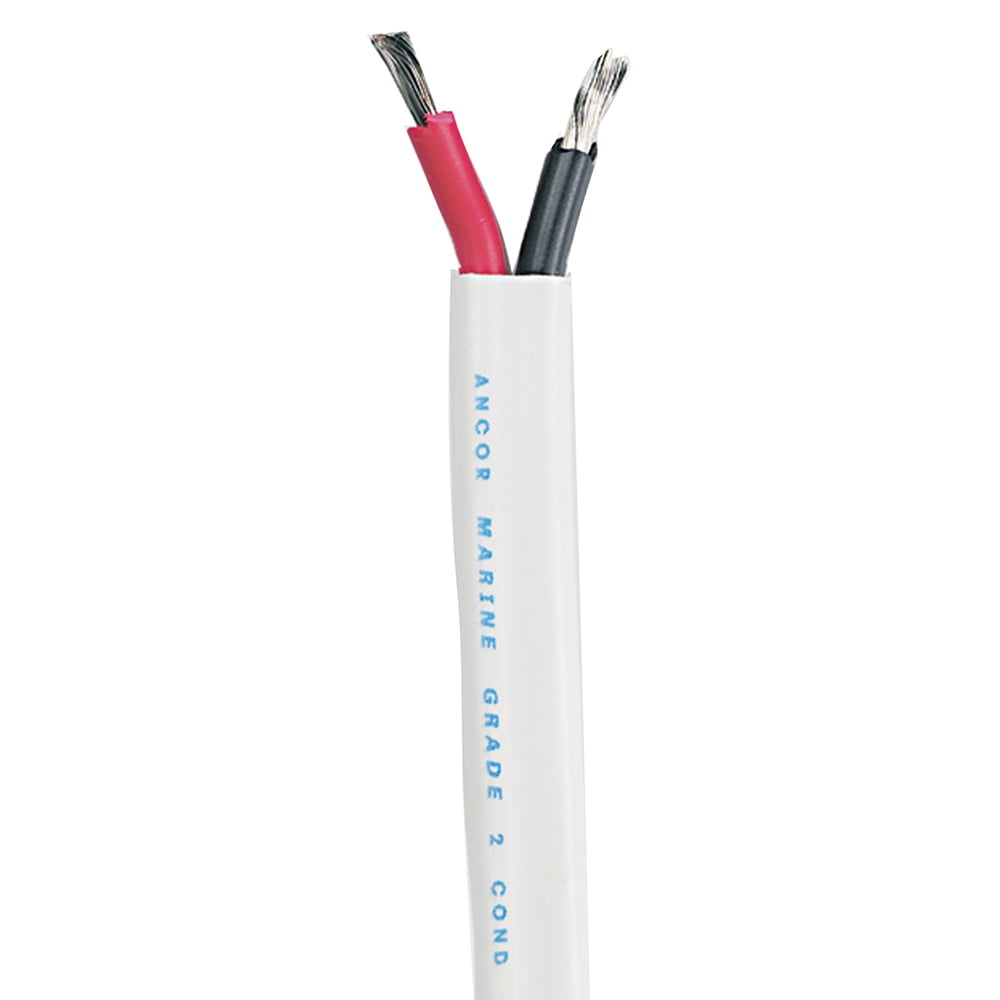 Ancor 121510 Duplex Cable, 14/2 AWG (2 x 2mm2), Flat - 100ft