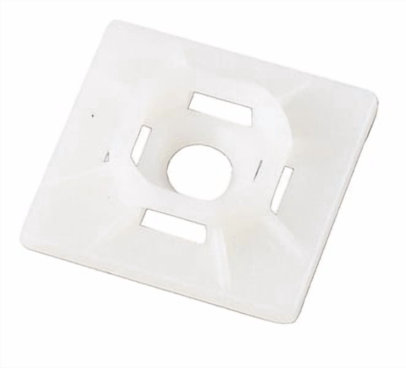 Cable Tie Mount  Natural  #8 Screw