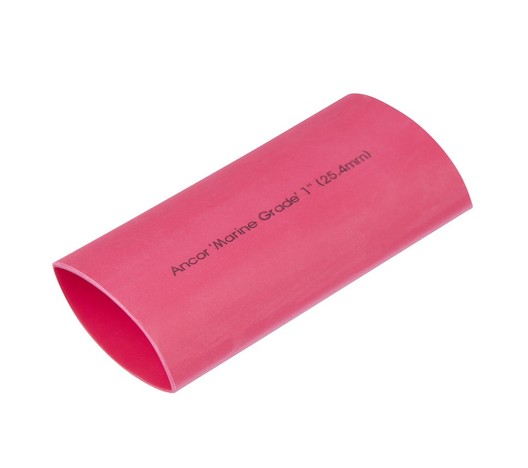 Ancor ANC-307648 1 x 48 in. Heat Shrink Tubing, Red