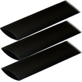 Ancor 307124 Marine Grade Electrical Adhesive Lined Heat Shrink Tubing (1-Inch Diameter, 12-Inches Long, Black, 3-Pack)