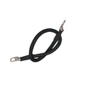 Ancor Battery Cable Assembly, 4 AWG (21mm) Wire, 5/16" (7.93mm) Stud, Black - 32" (81.2cm)