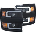 Projector Headlights W/ Plank Style