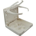 Attwood Fold-Up Drink Holder, White