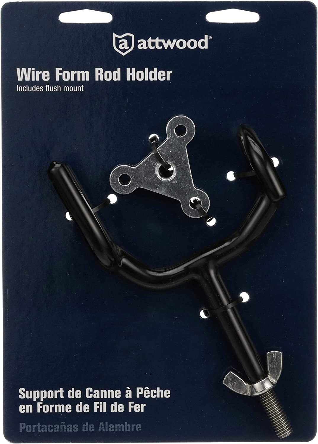 Attwood Sure-Grip Stainless Steel Rod Holder - 4"  5-Degree Angle [5060-3]