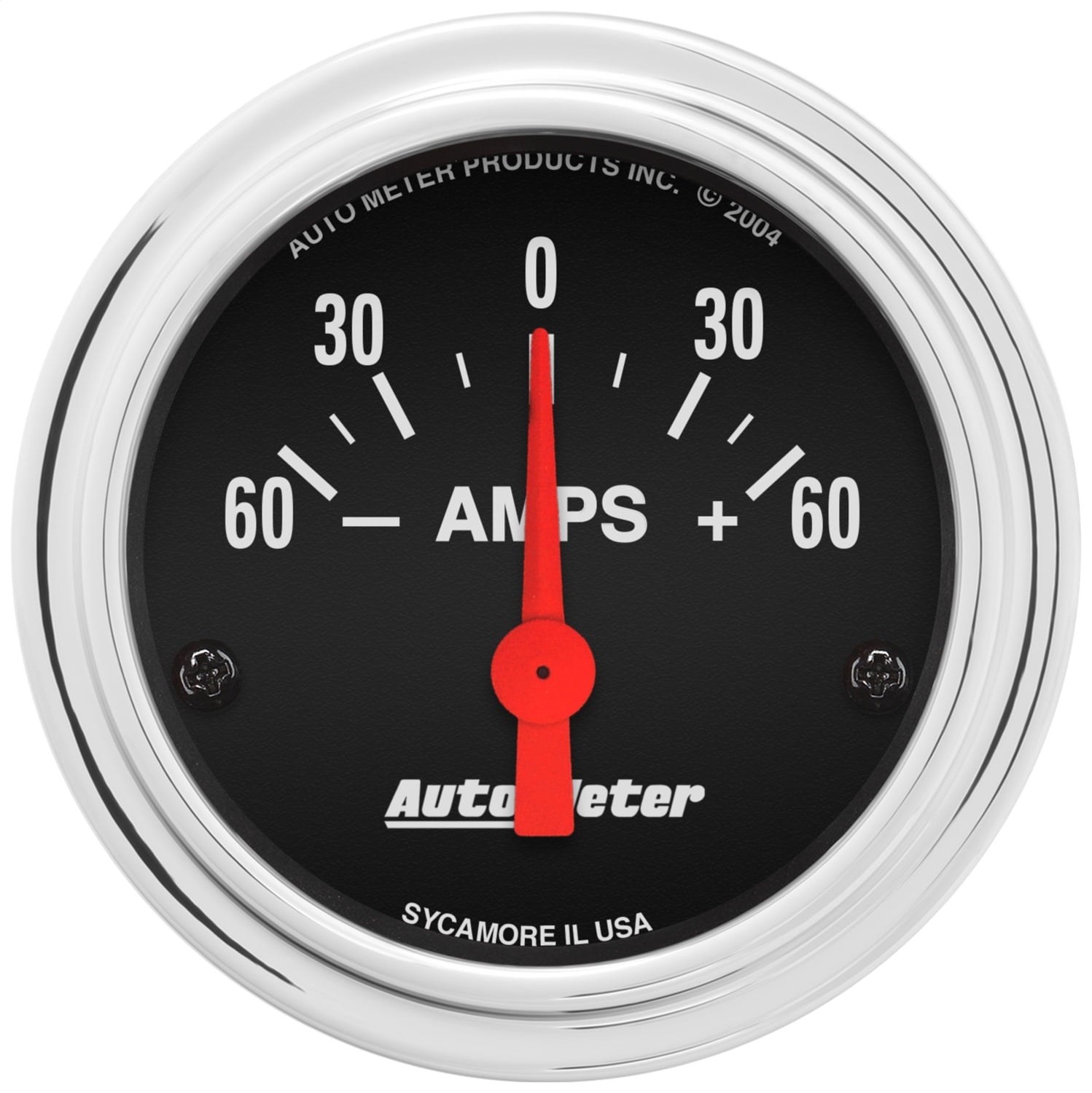 AutoMeter 2586 Traditional ChromeT Electric Ampmeter Gauge
