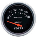AUTO METER 3592 2-5/8IN VOLTMETER, 8-18V, SSE