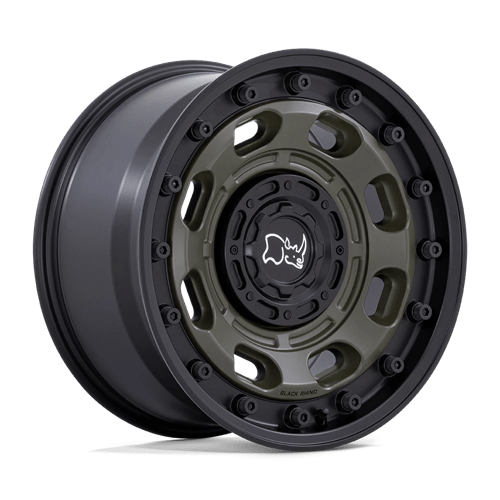 Black Rhino Hard Alloys ATLAS 18X9 5X5/5.5 78 +0 OD-GRN-BLK