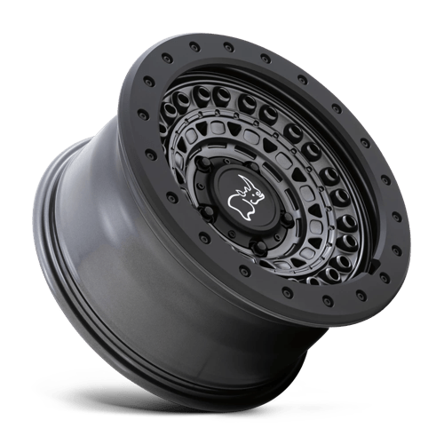Black Rhino Hard Alloys BARRICADE 17X8.5 6X120 67 GUN-BLK +10