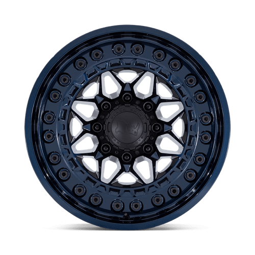 Black Rhino Hard Alloys ALPHA 17X9 6X5.5 106 +0 MID-BLUE