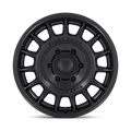 Black Rhino Hard Alloys VOLL 17X8.5 5X5 71 +25 M-BLK