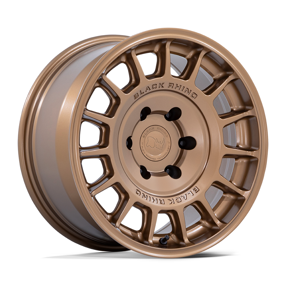 Black Rhino Hard Alloys VOLL 17X8.5 5X5 71 +25 M-BRNZ