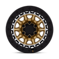 Black Rhino Hard Alloys TUSK 17X8.5 5X5 71 -10 M-GOLD-MCH
