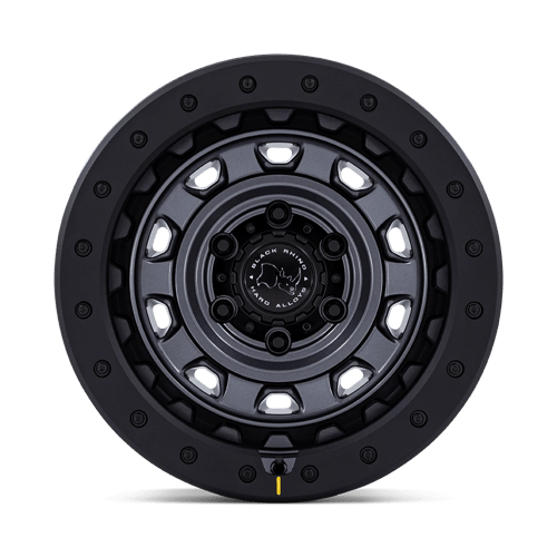 Black Rhino Hard Alloys XPLORER 17X9 5X5 71.5 +12 M-GNMTL BLK