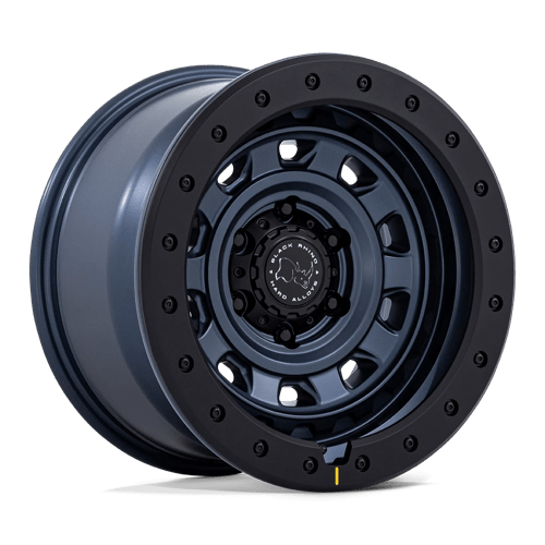 Black Rhino Hard Alloys XPLORER 17X9 6X5.5 106.1 -12 MET-BLUEBLK