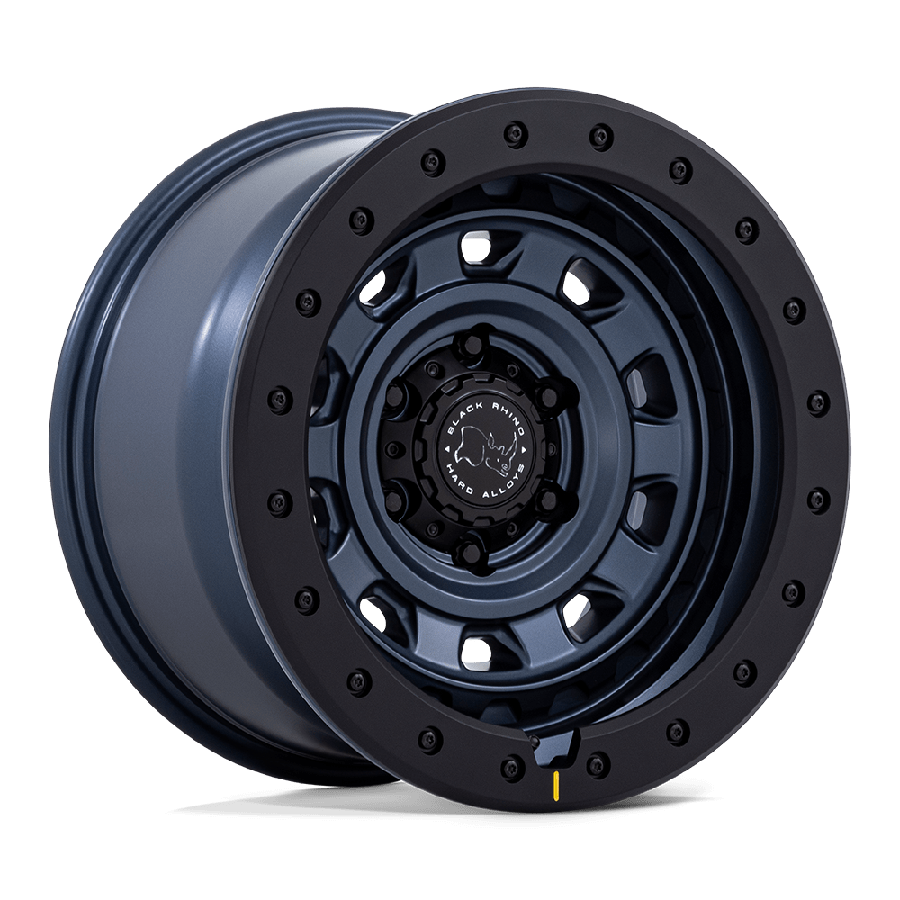 Black Rhino Hard Alloys XPLORER 17X9 6X5.5 106.1 -12 MET-BLUEBLK