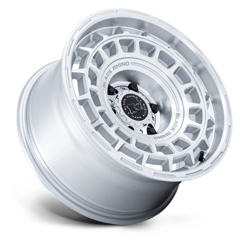 Black Rhino Hard Alloys AWOL 17X8.5 6X135 87 +10 SLV-MCH-FC