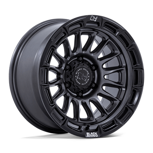 Black Rhino Hard Alloys RIVAL 17X8.5 6X5.5 106 +10 M-GNMTL M-BLK