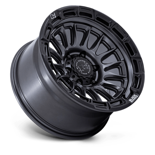 Black Rhino Hard Alloys RIVAL 17X9 5X5 71 +1 M-GNMTL M-BLK