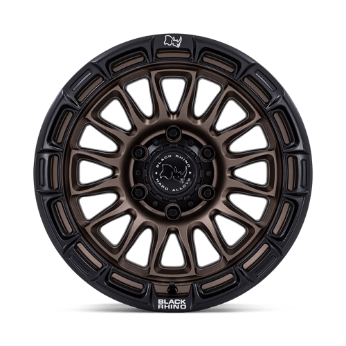 Black Rhino Hard Alloys RIVAL 17X8.5 6X5.5 106 +10 B-BRNZ M-BLK