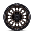 Black Rhino Hard Alloys RIVAL 17X9 5X5 71 -12 B-BRNZ M-BLK