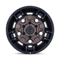 Black Rhino Hard Alloys GUARD 17X8.5 5X5 71.5 +35 B-BRNZ M-BLK