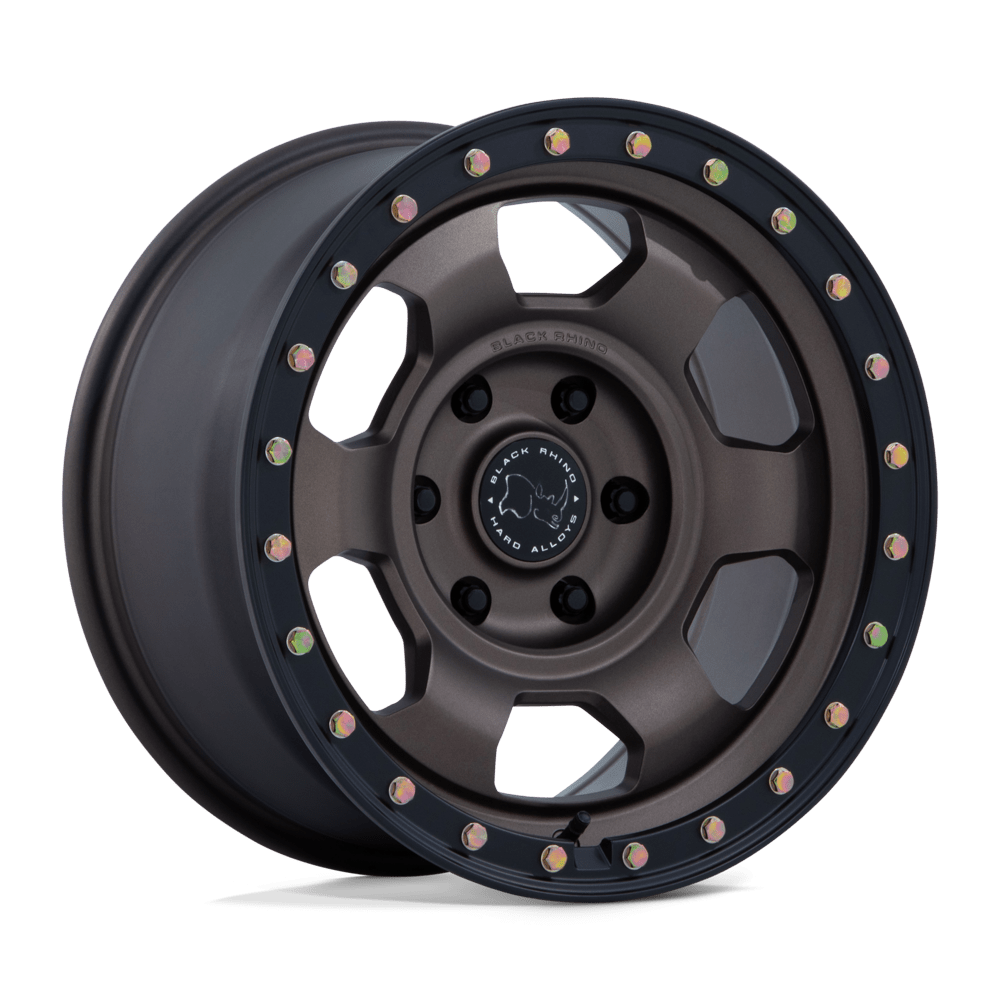Black Rhino Hard Alloys TROOPER 17X8.5 6X5.5 106 +0 B-BRNZ M-BLK
