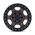 Black Rhino Hard Alloys TROOPER 17X8.5 5X4.5 72 +25 B-BRNZ M-BLK