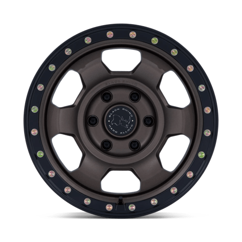 Black Rhino Hard Alloys TROOPER 17X8.5 5X5 71.5 -10 B-BRNZ M-BLK
