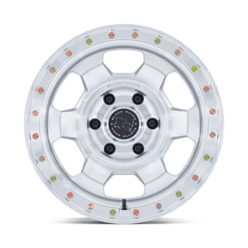 Black Rhino Hard Alloys TROOPER 17X8.5 6X135 87 +0 G-SLV MCH