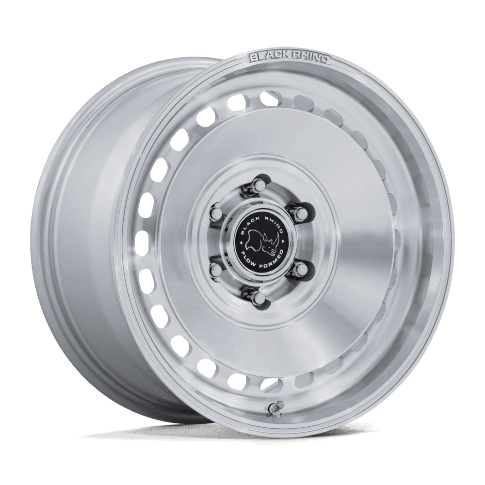 Black Rhino Hard Alloys BASIN 17X8.5 5X5 71 +25 G-SLV-MCH