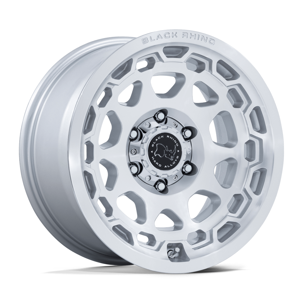 Black Rhino Hard Alloys CONGO 17X8.5 5X5 71.5 +25 G-SLV MCH