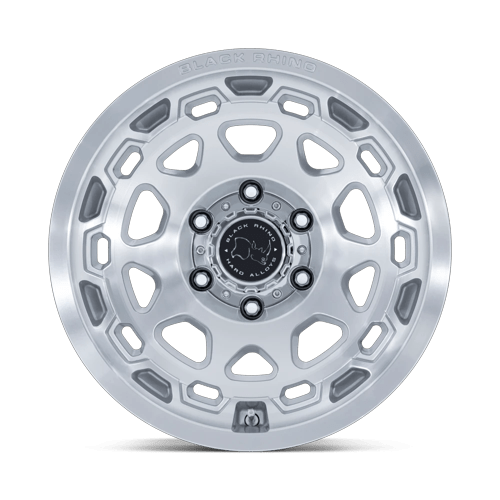 Black Rhino Hard Alloys CONGO 17X8.5 5X5 71.5 +25 G-SLV MCH