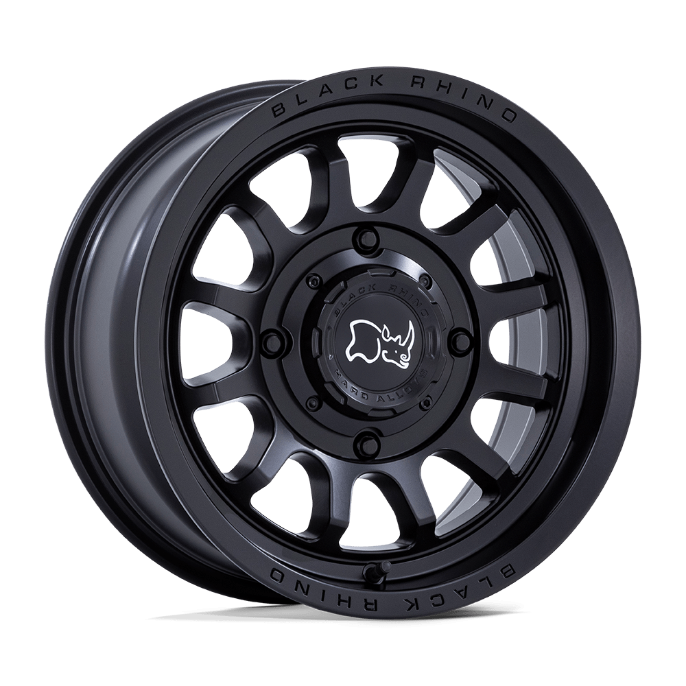 Black Rhino Hard Alloys - UTV RAPID UTV 15X7 4X137 110 +10 M-BLK