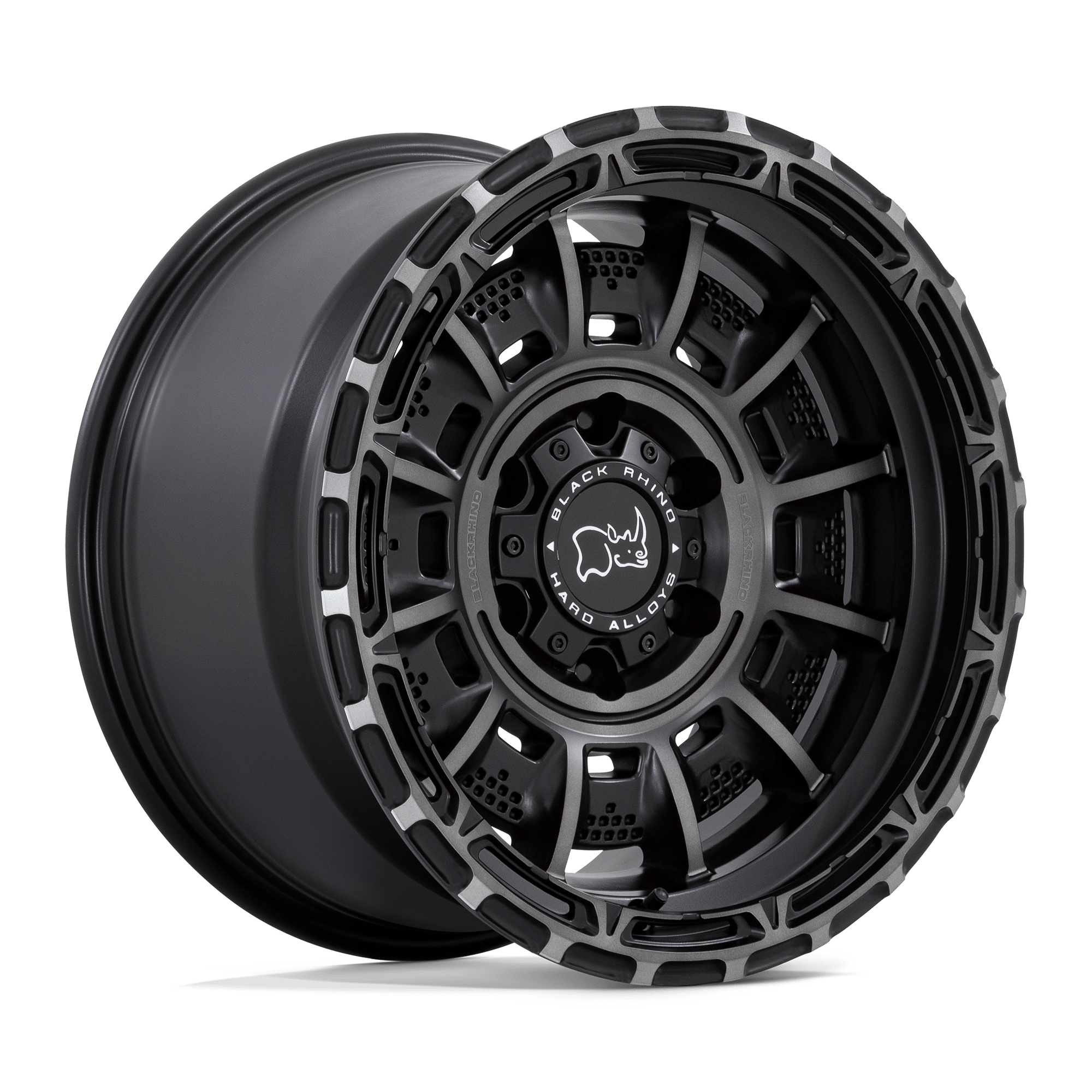 Black Rhino Hard Alloys LEGION 20X10 6X135 87 M-BLK GY-TN -18