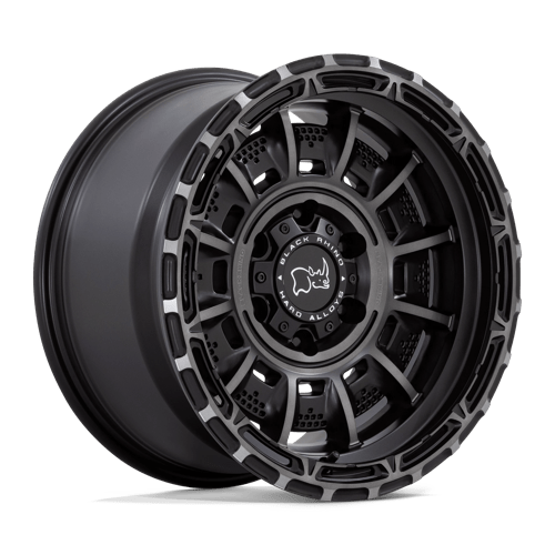 Black Rhino Hard Alloys LEGION 17X9 6X5.5 106 M-BLK GY-TN -12
