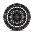 Black Rhino Hard Alloys LEGION 17X9 5X5.0 71 M-BLK GY-TN -12