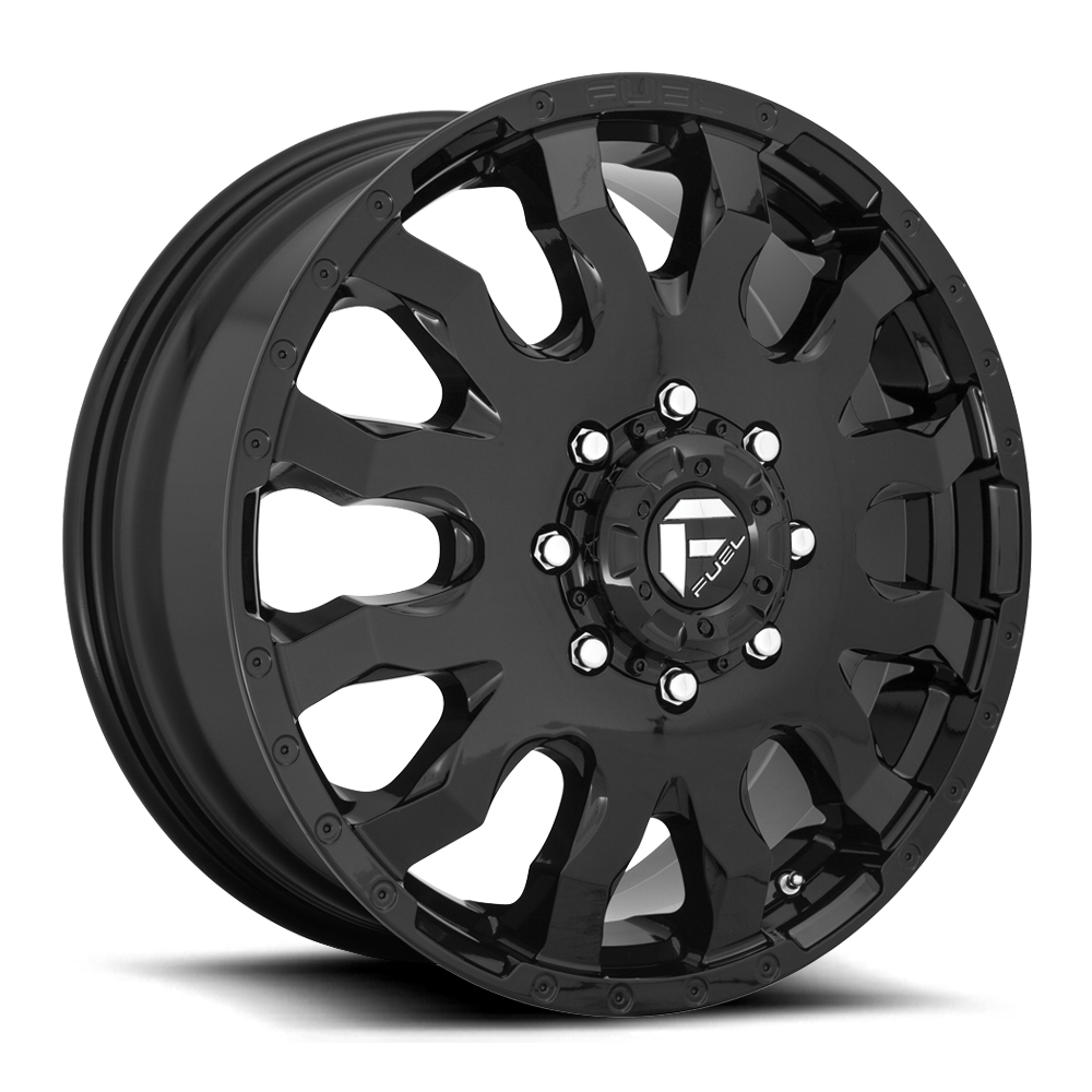 Fuel 1PC BLITZ DRW 20X8.25 8X210 +105 BL (F)