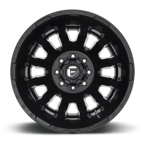 Fuel 1PC Blitz Drw 20X8.25 8X6.5 -246 Bl (Dr)