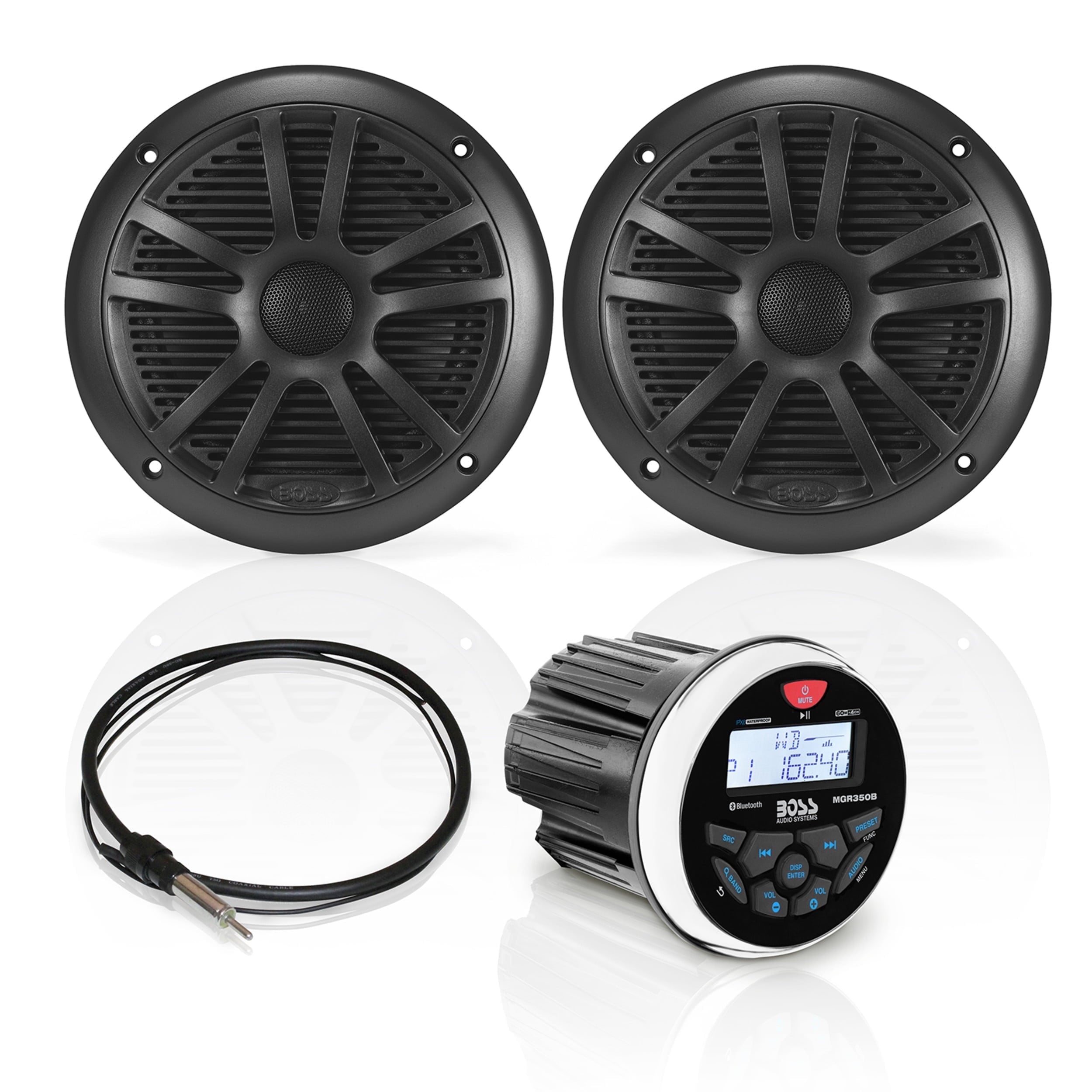 Boss Audio Mckgb350B.6 Combo - Radio/2 6.5 Speakers - Black