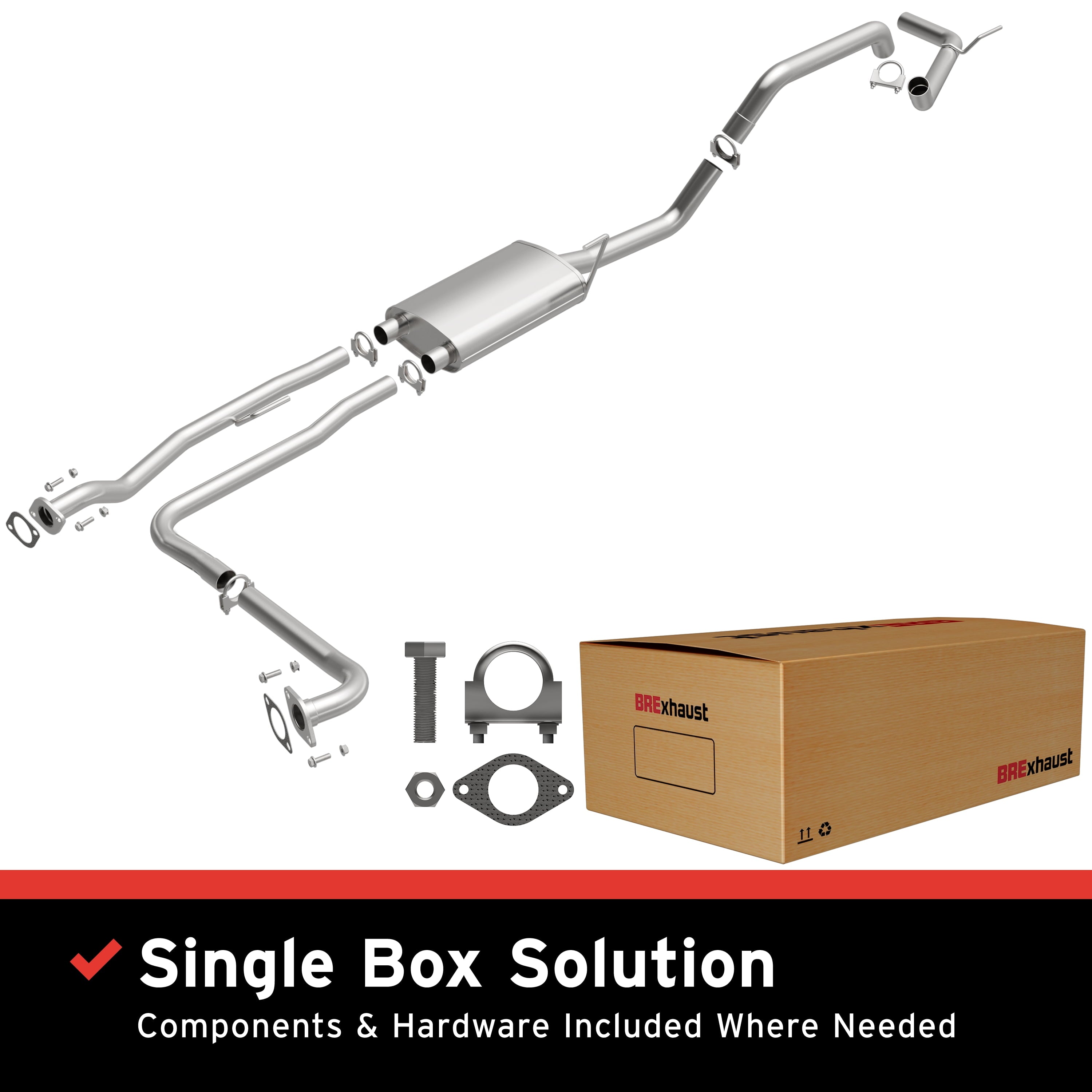 Exhaust Kit  12-17 Nissan NV1500 Nv